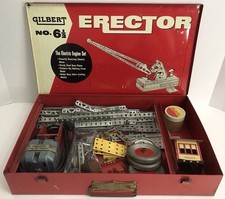 AC Gilbert ERECTOR SET 6 1/2 Electric Engine Non-working Motor Z *Read*