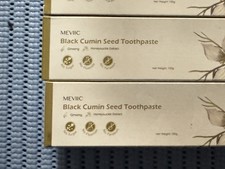 MEVIIC Black Cumin Seed Toothpaste Helps Reduce Plaque Gum Problems 3-Pack
