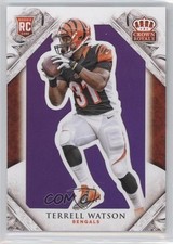 2015 Panini Crown Royale Rookie Purple 9/25 Terrell Watson #126 pn1
