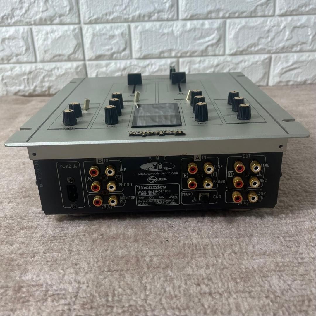 Technics SH-DX1200 DJ Mixer Silver Made in Japan Tested Working | eBay