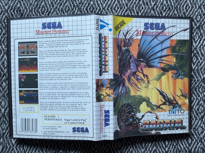 Master System SAGAIA Boxed & Complete (Darius) Sega *PAL* Version