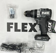 FLEX 24V 1/2  Hammer Drill/Driver 2 Speed Turbo Mode FX1271T Bare Tool Only NEW