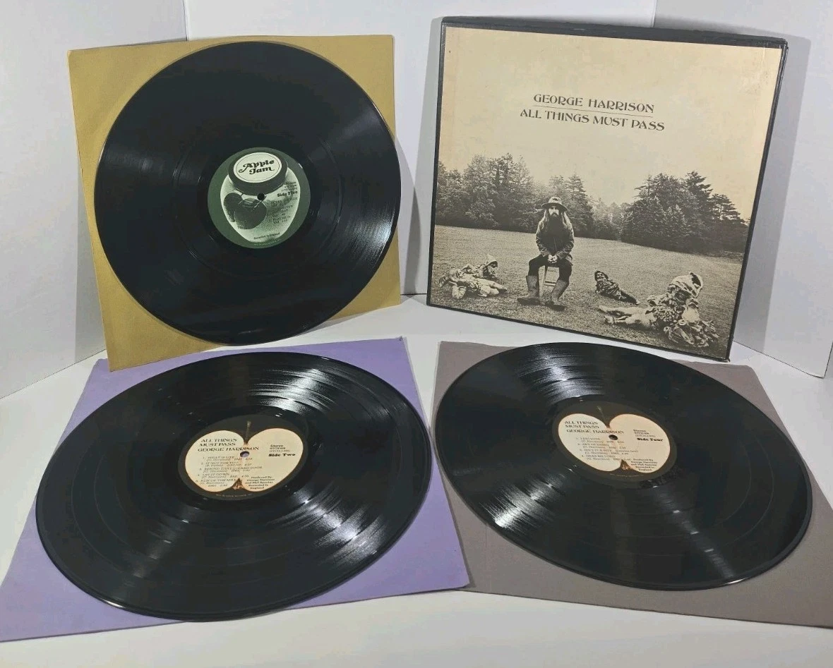 George Harrison Box Set 33 RPM Speed Vinyl Records for sale | eBay