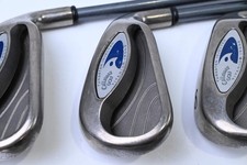 Callaway Hawk Eye Tungsten Titanium Irons / 6-PW+SW / Firm Flex Hawk Eye Shafts