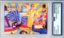 SIGNED Elton John Who Believes in Angels Album Cover Photo Card Cut PSA DNA COA