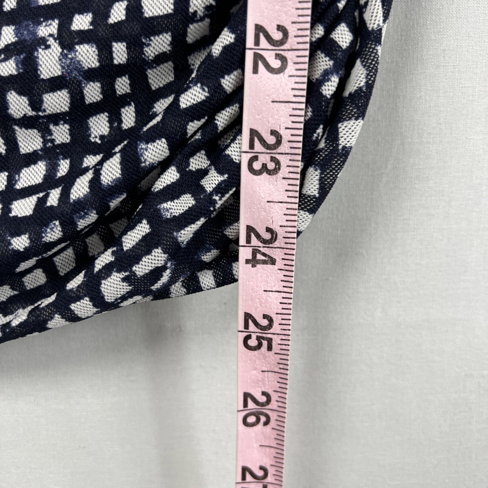 Pendleton Tunic Top Size Medium Navy Check Grid L… - image 9