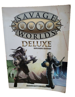 Savage Worlds Deluxe Explorer's Edition USED softback digest-sized Pinnacle
