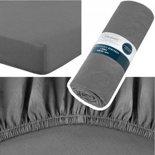 Cotton Renforce Fitted Sheet 100x200+30cm for Mattress - Durable & Comfortable
