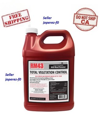 RM43 Total Veg Control Glyph Imazapyr Root Weed Preventer and Grass killer 1 GAL