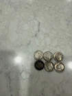Roosevelt 90% Silver Dimes Lot Of 6
