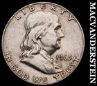 1963-D Silver Franklin Half Dollar-Scarce Better Date No Reserve #i3982