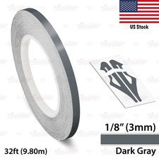 18 Roll Vinyl Pinstriping Pin Stripe Solid Line Car Tape Decals Stickers 3mm 18 Roll Vinyl Pinstriping Pin Stripe Solid Line Car Tape Decals Stickers 3mm
