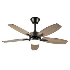48 Inch Ceiling Fan Light Kit Remote Control DC Motor Quiet Reversible 6 Speed