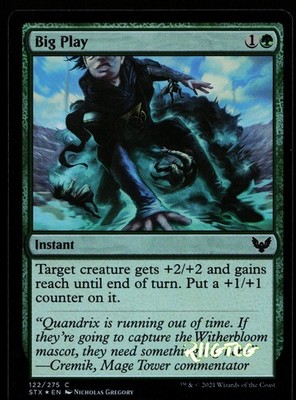 Big Play 122 Strixhaven: School of Mages Foil LP Magic: The Gathering