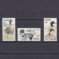 IRELAND 1997, Sc# 980, 1067, 1081, CV $35, Birds, Used