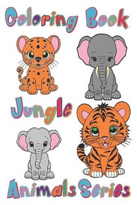 Coloring Book: Jungle Animals by Rosario Camacho F. Rose Paperback Book