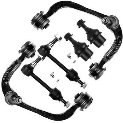 6pc Front Susp Kit UCA Sway Bar Links Lower Ball Joints for 05 Ford F150 4x4