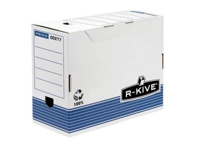 Bankers Box Archivboxen Bankers Box weiß/blau 15,5 x 26,5 x 32,7 cm, 10 St.