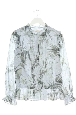 TED BAKER Blouse à manches longues Dames Blouse T EU 34 gris clair - Photo 1/4