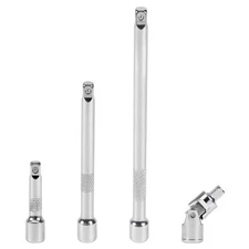 1/4 Inch Drive Extension Bar Set, Socket Extension Set Include 2, 4, and 6 In...