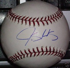 JAMES SHIELDS TAMPA BAY RAYS SIGNED OML BASEBALL BALL