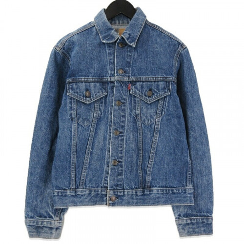 G*d様 【USA製】LEVI'S VINTAGE CLOTHING 70505 Genuine 70s Levis Denim Big E Type III 70505 0217 Trucker