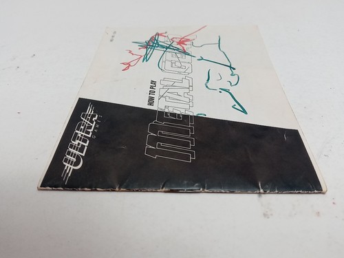 Metal Gear Authentic Original NES Nintendo Manual Only ** See Pics Used - Picture 3 of 6