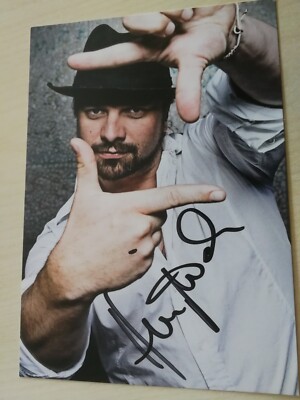 H - BLOCKX - HARD ROCK - ORIG. AUTOGRAMMKARTE von HENNING WEHLAND - SIGNED!