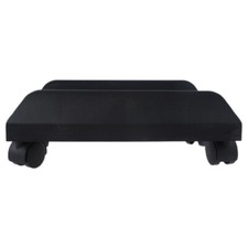 Adjustable CPU Stand Cart Computer Tower Stand for Floor Carpet Gaming PC for