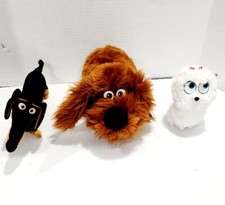 TY Secret Life of Pets Duke the Dog, Gidget and Buddy Lot Of 3 Plush Toys