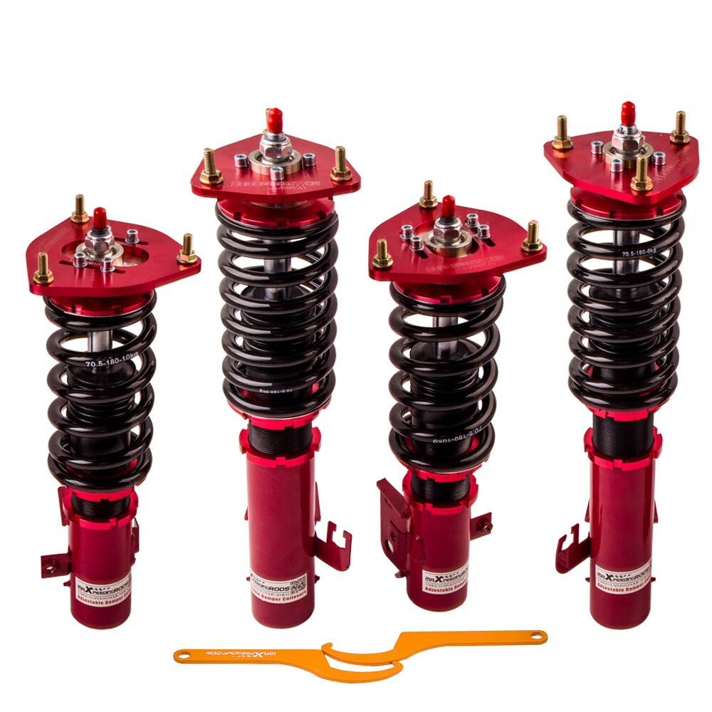 4X Coilover Struts Shocks Absorbers For Subaru Impreza WRX GC8 9301 Adj Height eBay