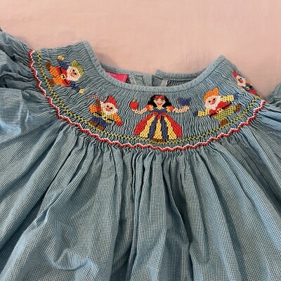 Claire & Charlie Boutique Girls Smocked Dress Short Sleeve Size 4t Snow  White | eBay
