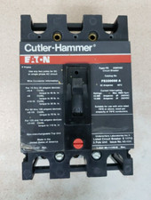 1 Eaton FS320050A Circuit Breaker 50A 3P 240V Type FS 50 Amp 3 Pole