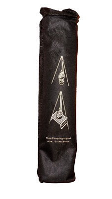 Camping Tripod Aluminum Alloy Stable Multifunctional Black A Shaped Tent Support