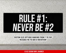 Motivational Home Gym Banner - Large Quote Wall Art - Weightlifting