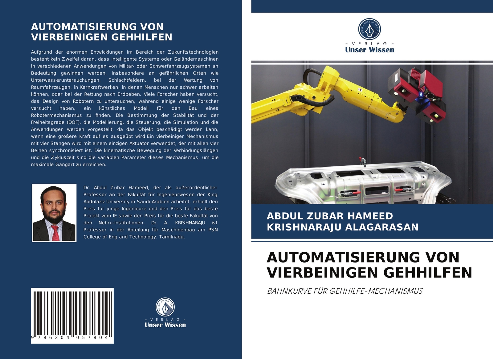 Thumbnail - Automatisierung Von Vierbeinigen Gehhilfen Bahnkurve Für