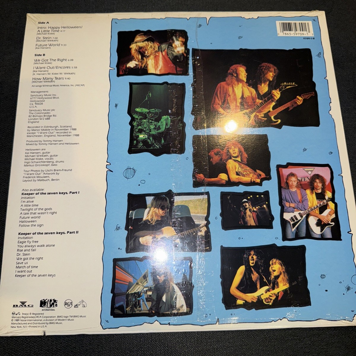 Helloween - I Want Out Live - With Hype Sticker (Vinyl LP 12