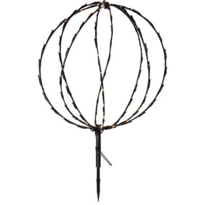 STAR Sphere Kugel Garten Leuchte Deko 88 LED warmweiß Ø40cm Batterie Timer IP44