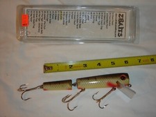 5-1/2" Zbaits LSC Muskie Shop Crank Bait NIP Sucker Pattern Fishing Lure (1O)