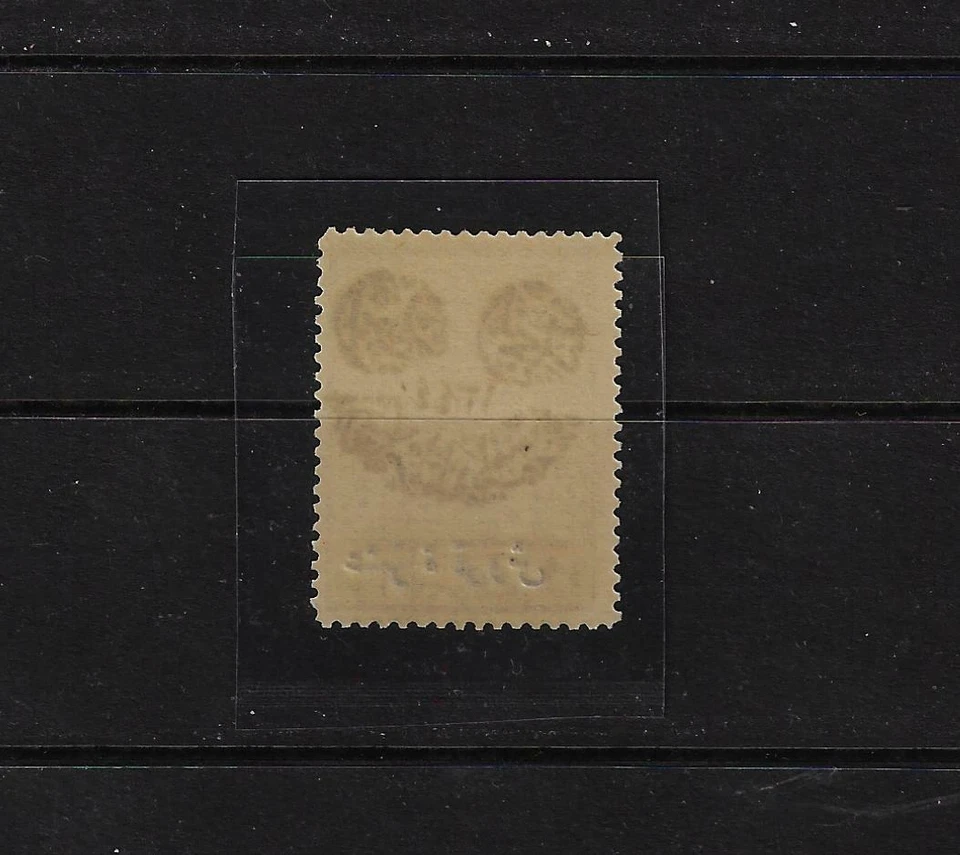 ARABIA SAUDITA 1925 TEN PIASTERS HEJAZ RAILWAY OVPTD 1pi MEDINAH SG 244 COMO NUEVO NUNCA Foto 2 de 2