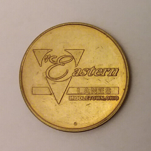 Eastern Lanes Middletown, OH Arcade Game Token 24mm - Picture 1 of 2