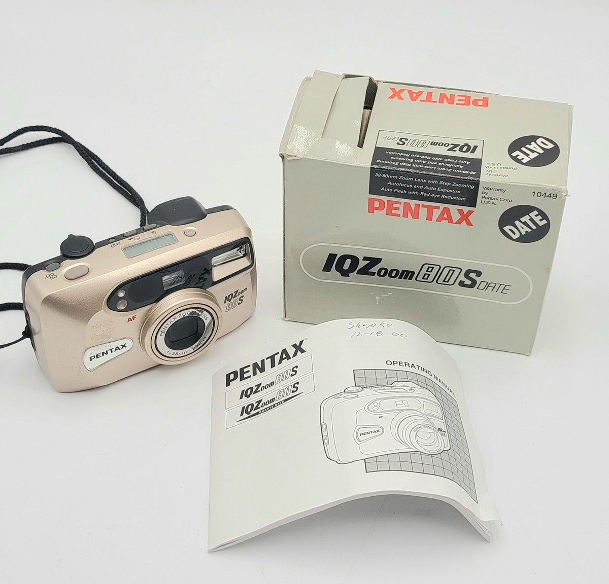 Cameras Pentax Iqzoom 835 動作美品 PENTAX IQ ZOOM 835 Espio 809
