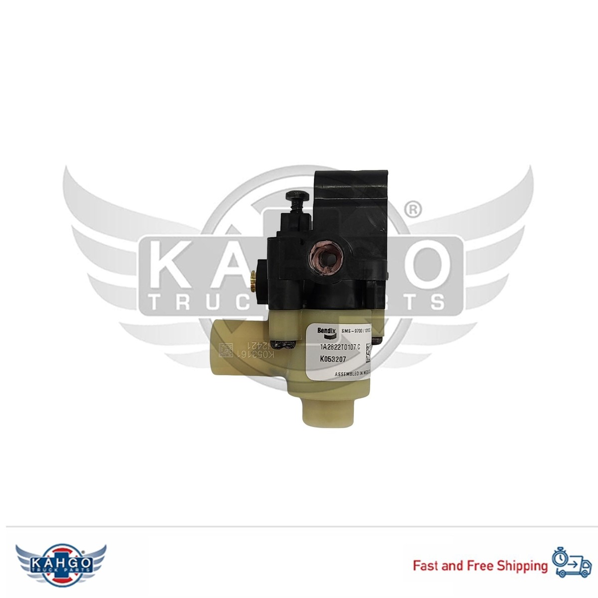 Bendix Air Brake Solenoid Valve Assembly K073058 | eBay
