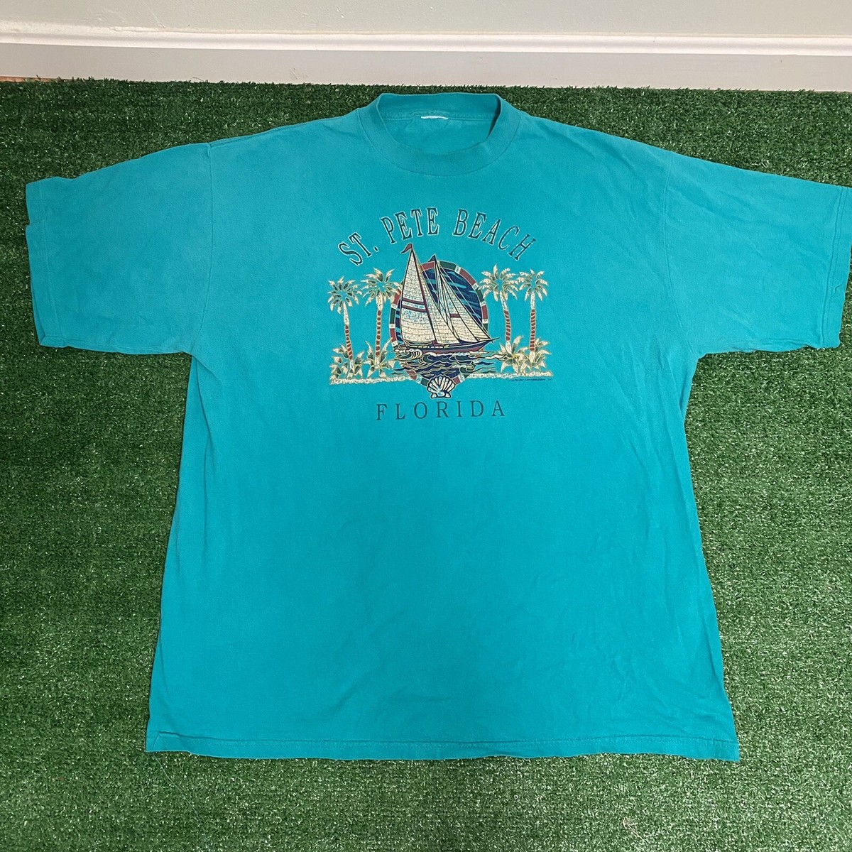 Vintage St Petersburg Florida T Shirt Size XL