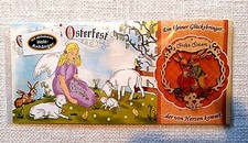 Fa. Holznischl Karte Osterfest mit Umschlag und separatem Holzanh&auml;nger