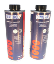 2 x DINITROL 1000 Klar Hohlraumwachs 1L Liter Dose Rostschutz Schutz