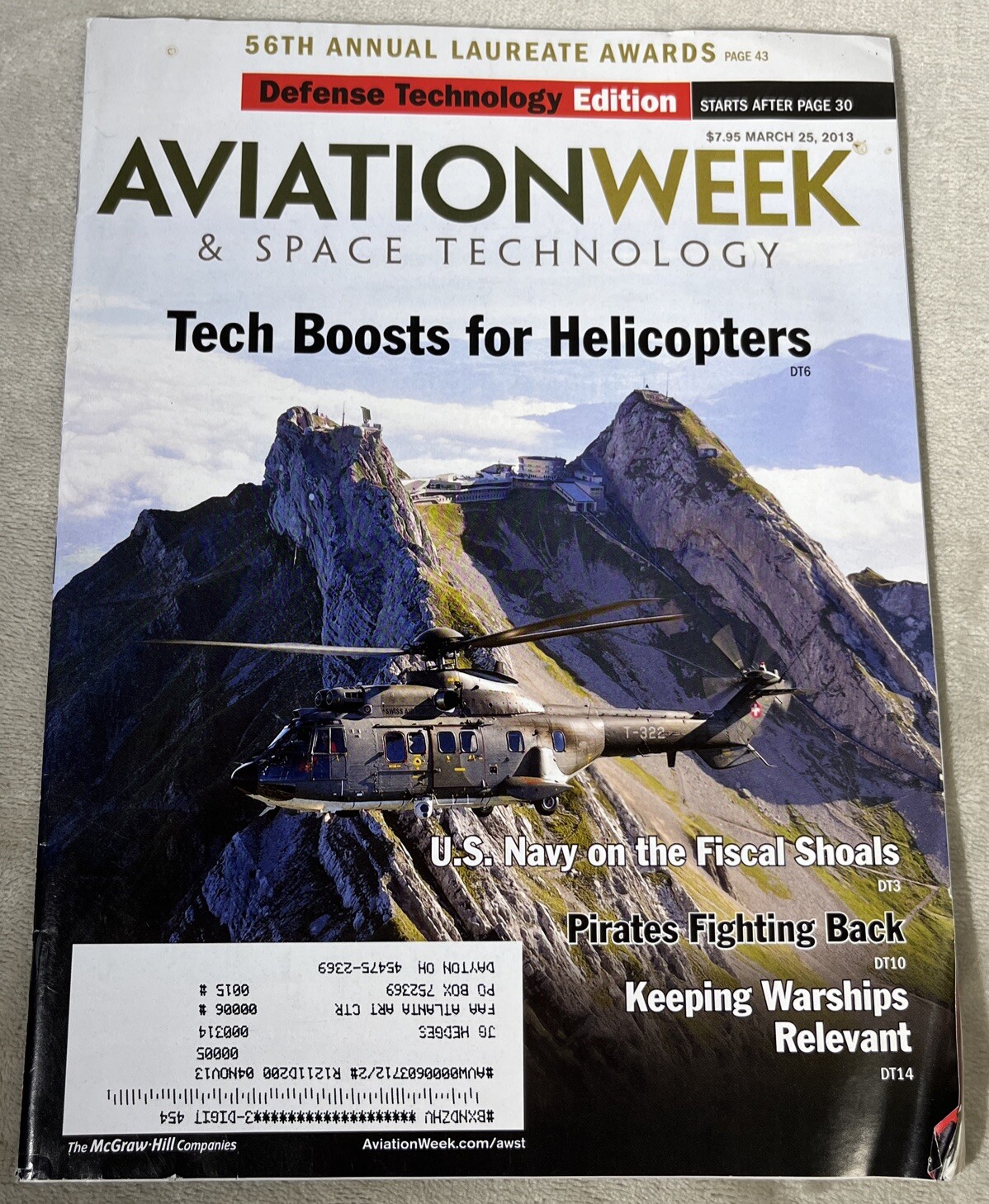 Aviation Week & Space Technology Magazine March 25 2013 Tech Boosts Helicopters