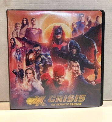 Cryptozoic CZX Crisis on Infinite Earths Factory Sealed Binder Wardrobe Card NIP