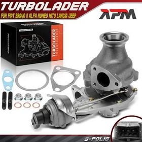 Turbolader für Fiat 500L Bravo II Alfa Romeo Mito Lancia Delta III Jeep Renegade