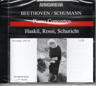 BEETHOVEN - PIANO CONC NO 4 - SCHUMANN - PIANO CONC OP54 - HASKIL 1955